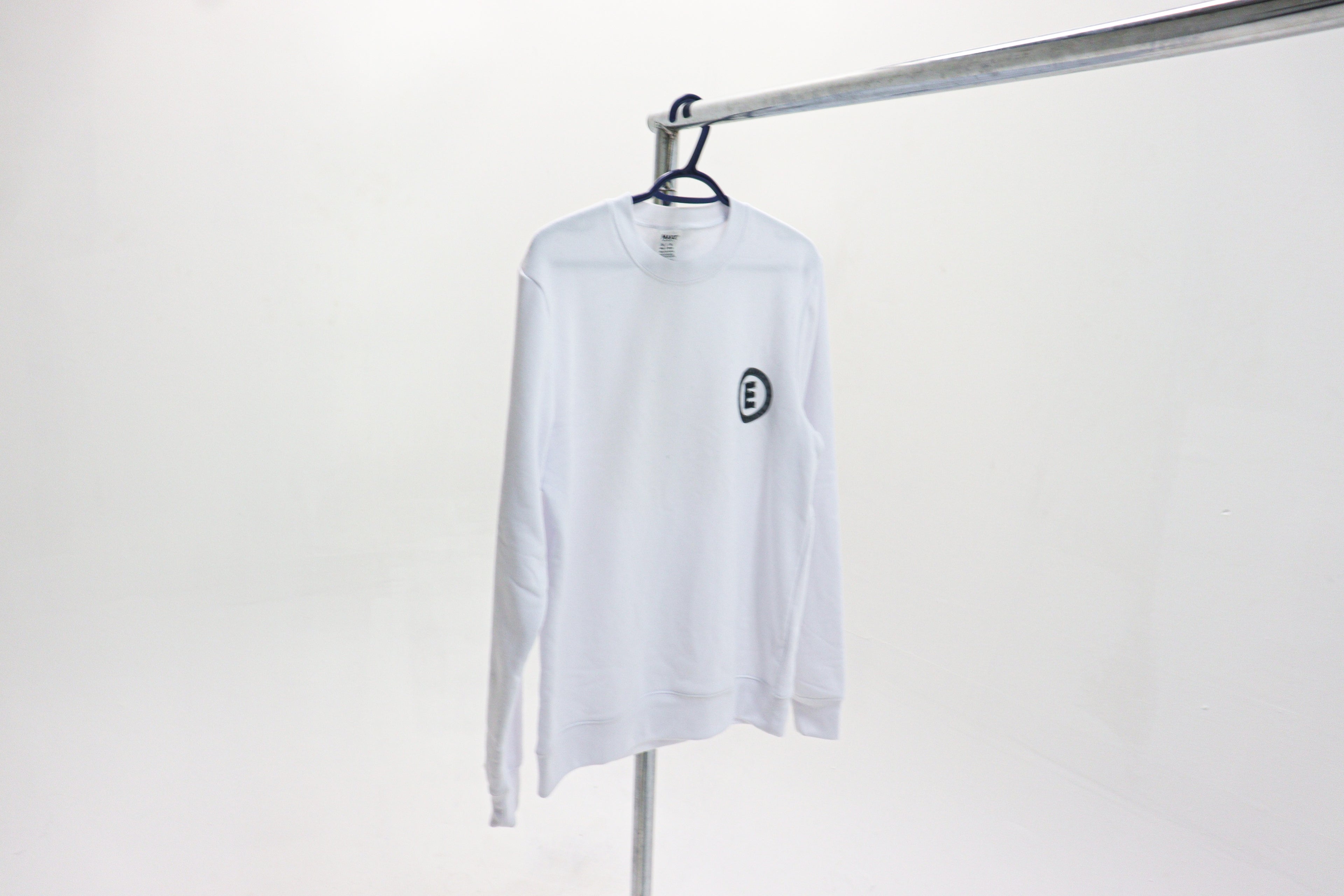 Excellence White Long Sleeve T Shirt